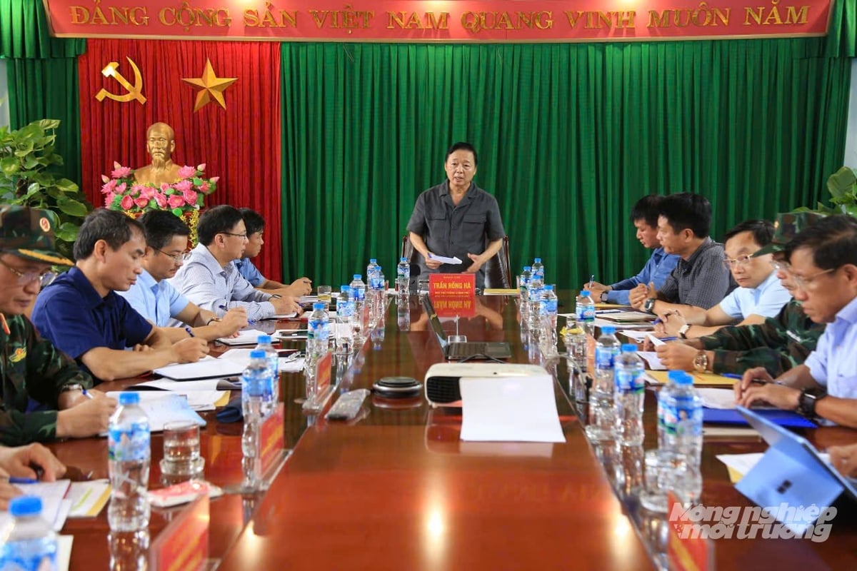 Phó Thủ tướng Trần Hồng Hà yêu cầu rà soát hồ chứa, an toàn hạ du