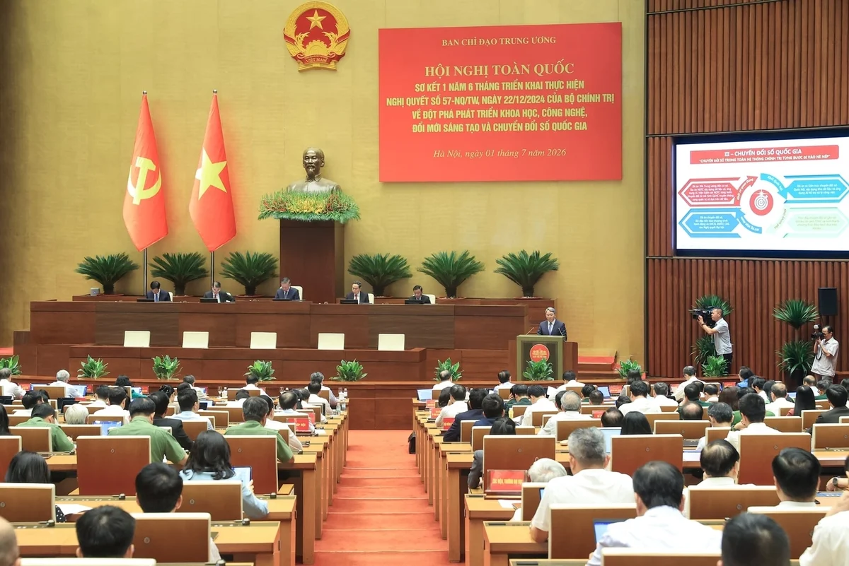 Sơ kết 1 năm 6 tháng triển khai thực hiện Nghị quyết số 57