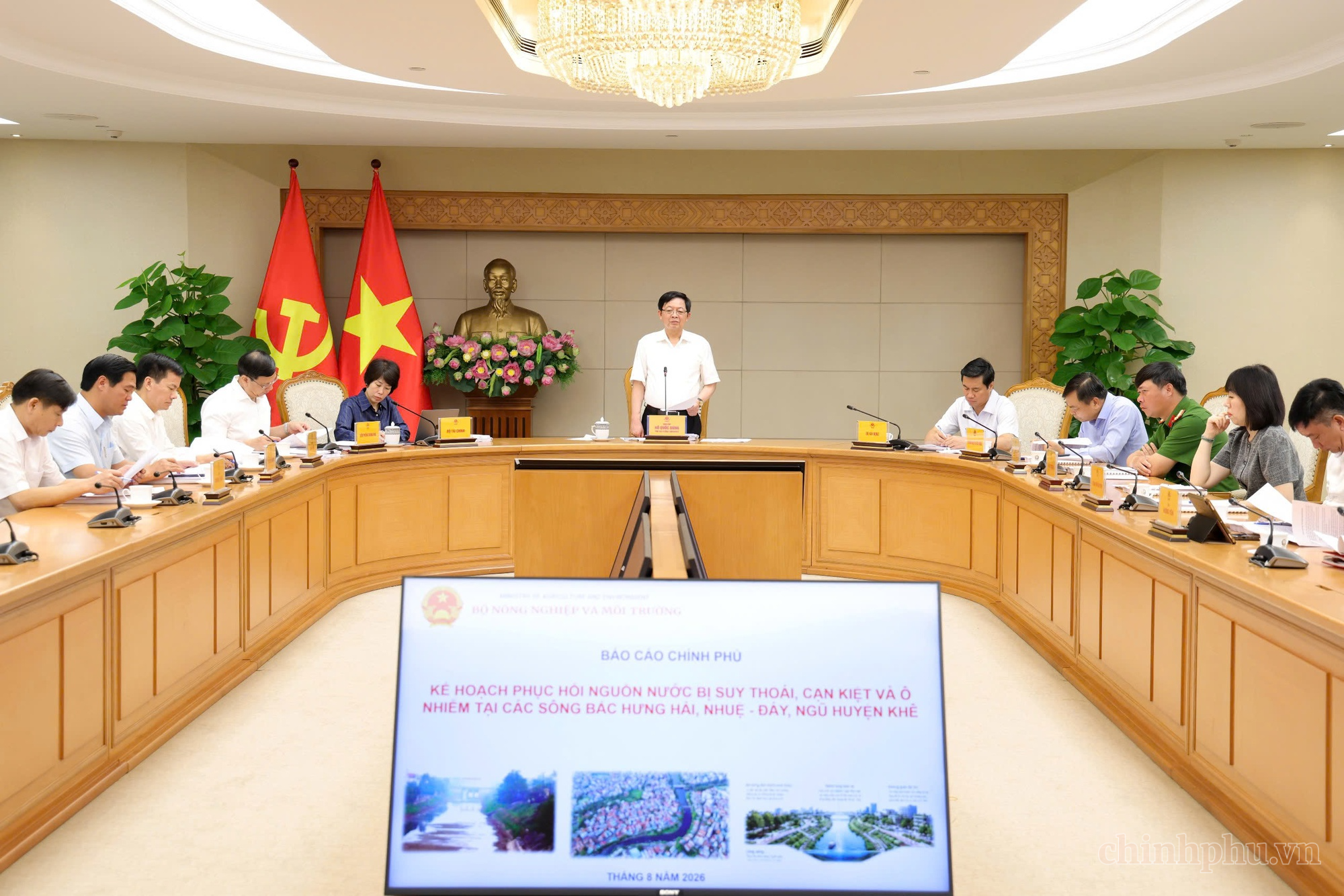 Phục hồi sông Bắc Hưng Hải, Nhuệ - Đáy, Ngũ Huyện Khê theo lộ trình, bảo đảm hiệu quả đầu tư