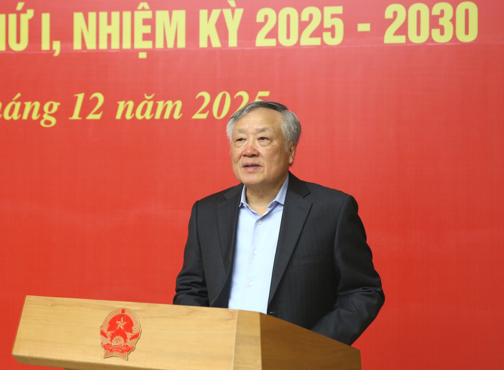 Đảng ủy Cục Quản lý tài nguyên nước tham dự Hội nghị trực tuyến quán triệt, triển khai Nghị quyết Đại hội đại biểu Đảng bộ Chính phủ lần thứ I, nhiệm kỳ 2025-2030