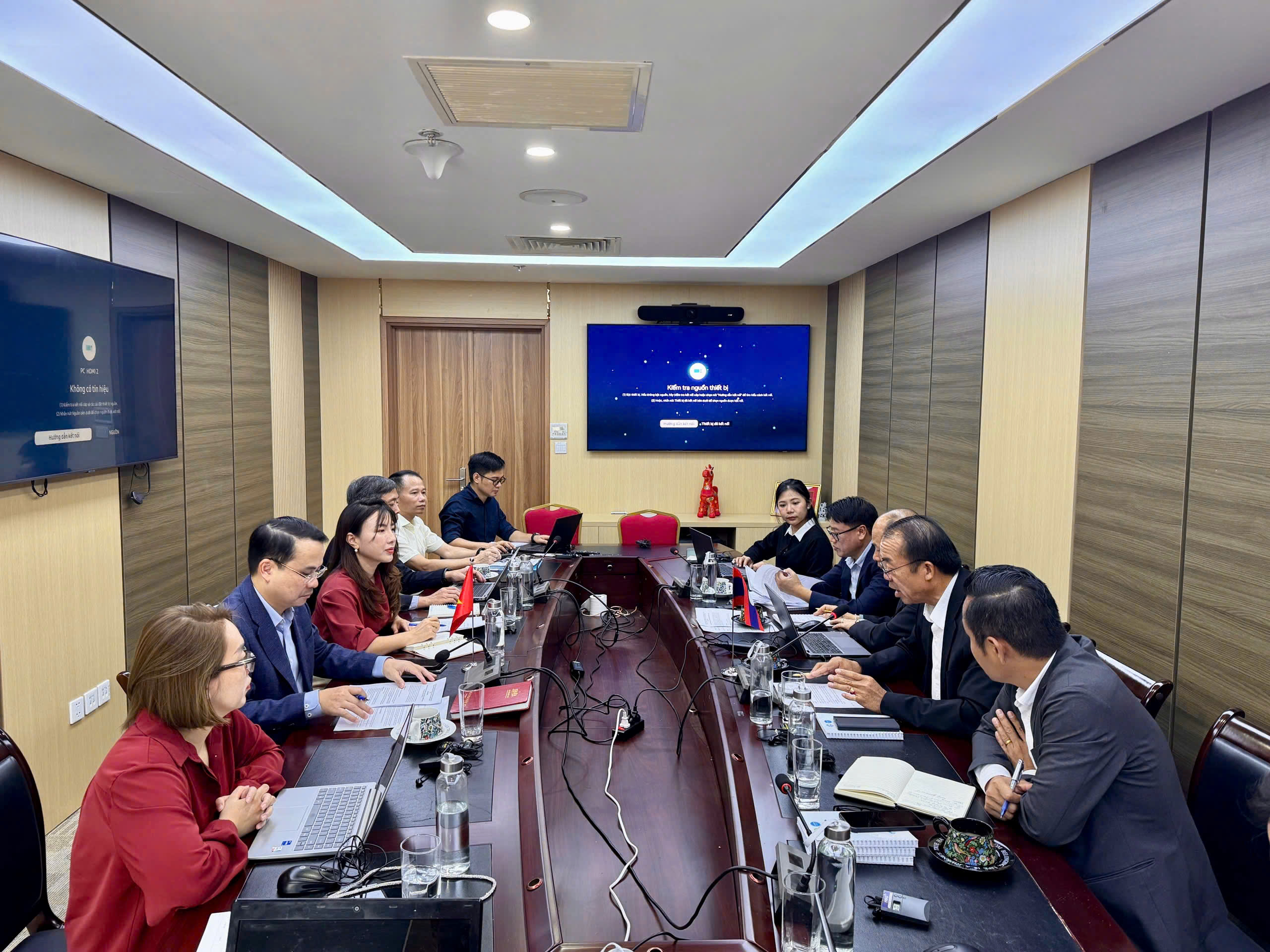 Việt Nam và Lào thúc đẩy hợp tác chia sẻ dữ liệu, quản lý tài nguyên nước xuyên biên giới