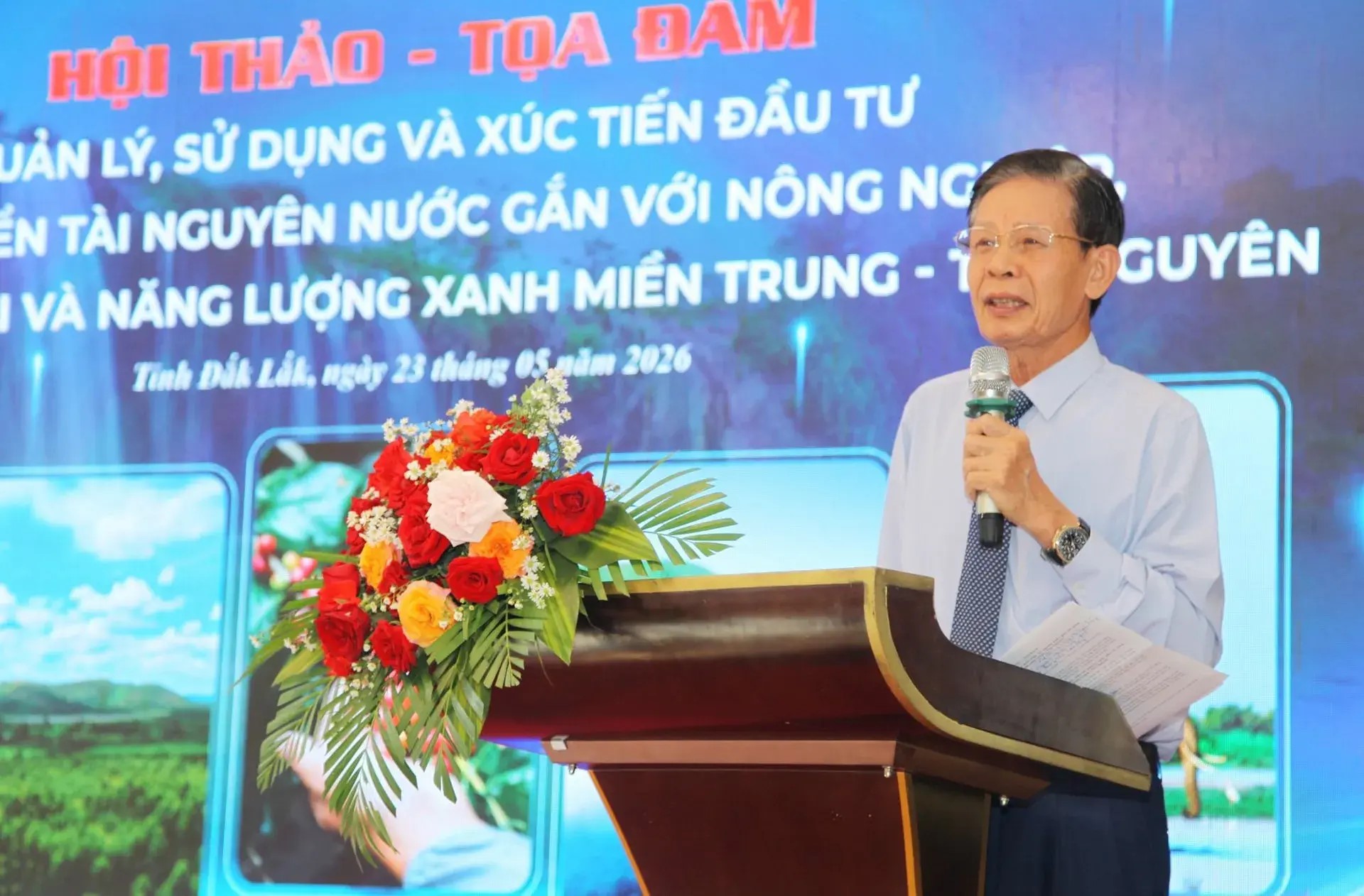Tọa đàm chính sách “Tháo gỡ khó khăn và thúc đẩy các mô hình phát triển tài nguyên nước phù hợp với miền Trung – Tây Nguyên”