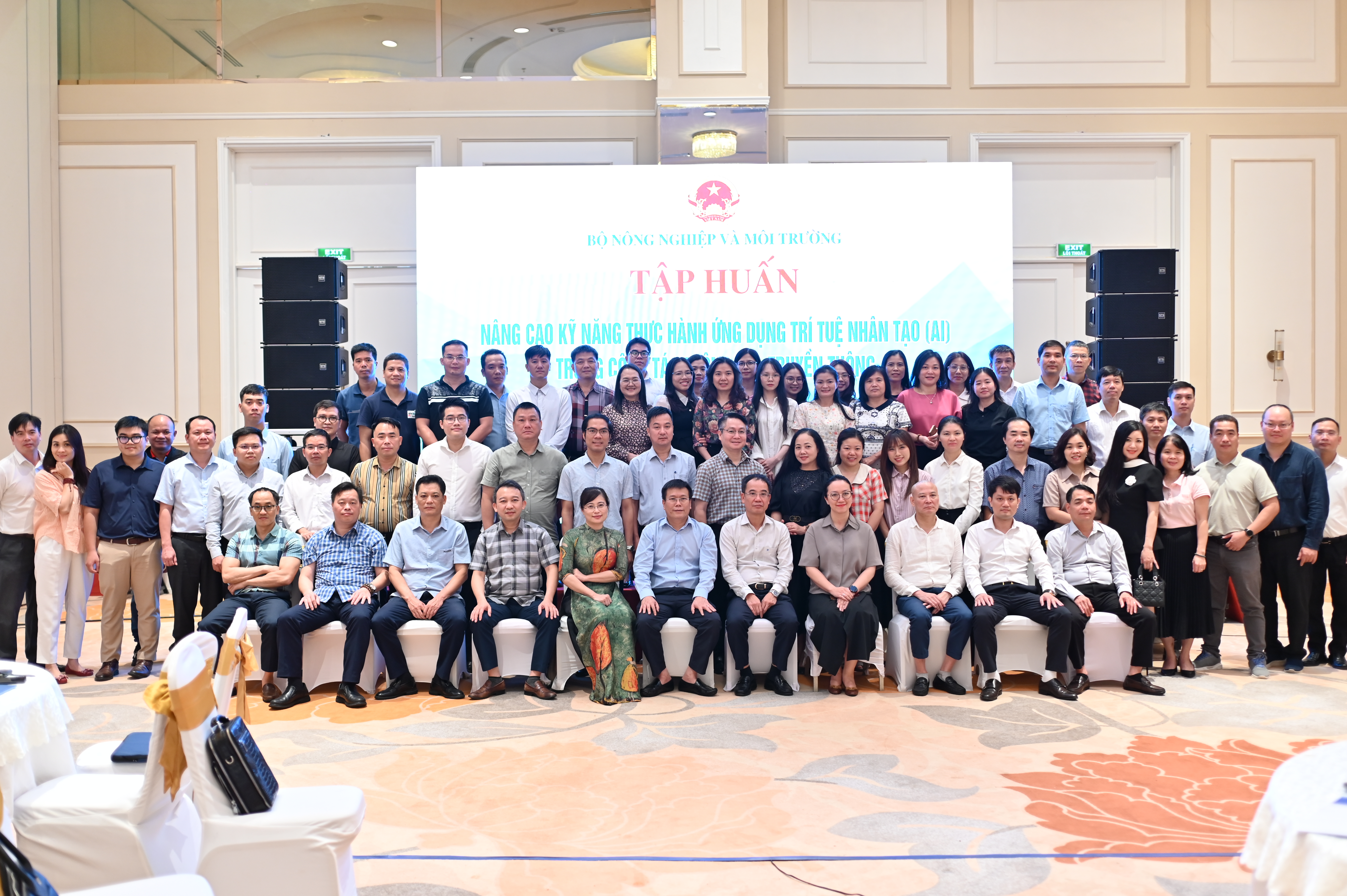Bộ Nông nghiệp và Môi trường tập huấn ứng dụng trí tuệ nhân tạo trong công tác thông tin, truyền thông